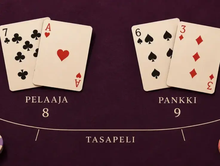 Baccarat – säännöt, pelin kulku ja panostusvaihtoehdot