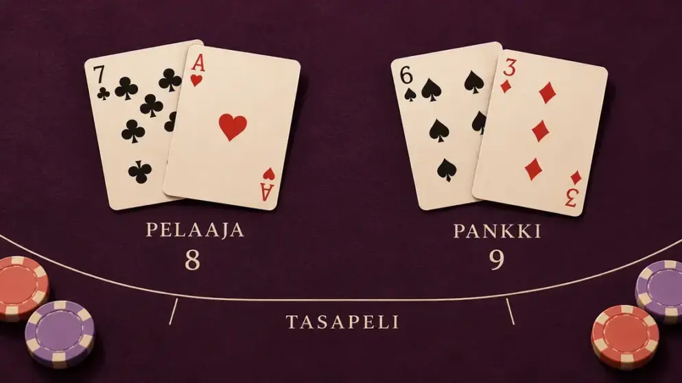 Baccarat – säännöt, pelin kulku ja panostusvaihtoehdot