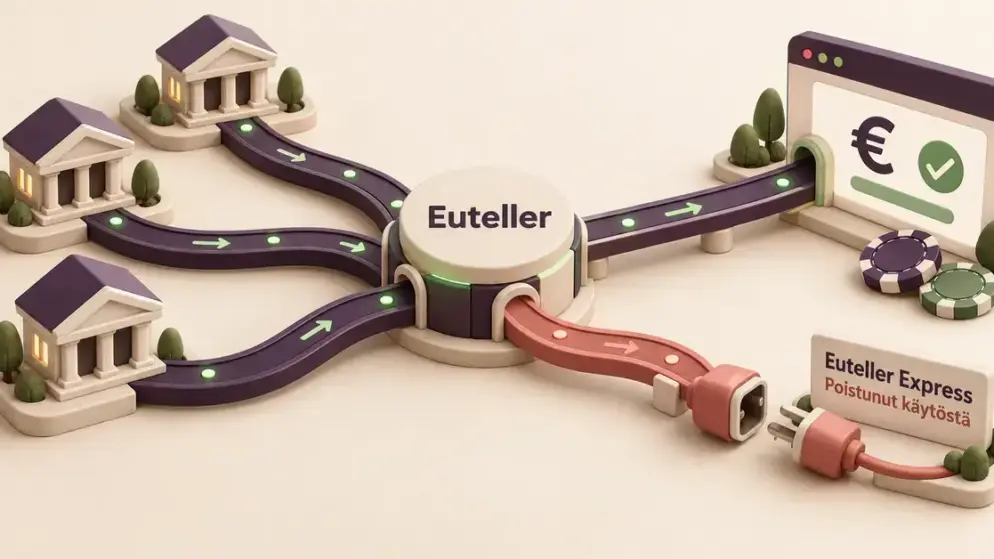 Euteller kasinomaksuna: mitä palvelu on nykyään ja mitä Euteller Expressille tapahtui
