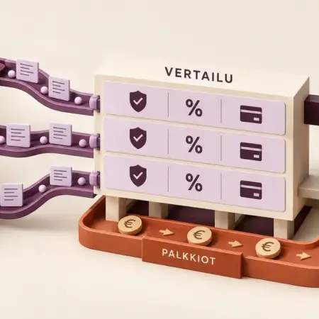 Kasinohai ja kasinovertailu: miten nettikasinoiden vertailusivustot toimivat