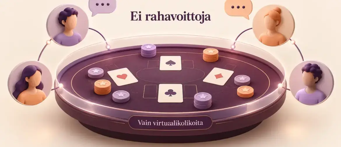 Sosiaalinen kasino: mitä se on ja miten se eroaa rahapelaamisesta