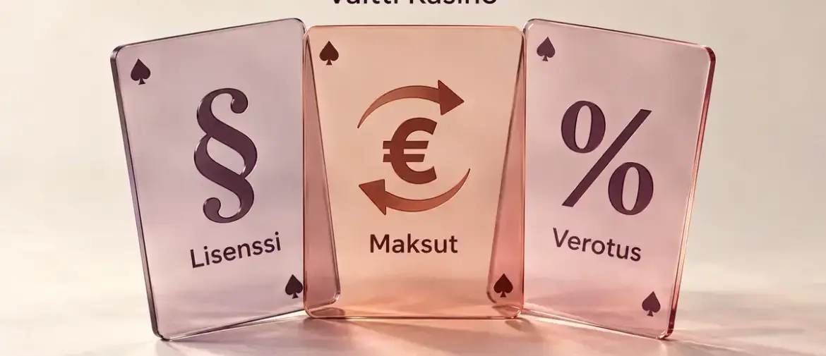 Valtti Kasino: puolueeton opas lisenssiin, maksuihin ja verotukseen