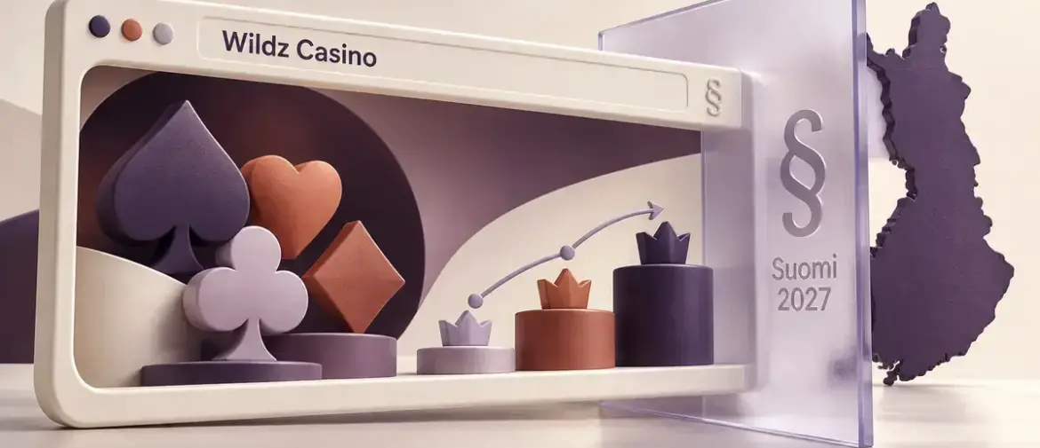 Wildz Casino: puolueeton opas lisenssiin, peleihin ja Suomen 2027-lakimuutokseen